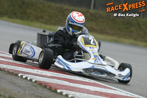 Nyck de Vries mooie tweede positie